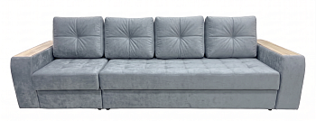 Диван Монтана Д3/Д1 Тк. Велюр Snow 20 4 кат ЭКО