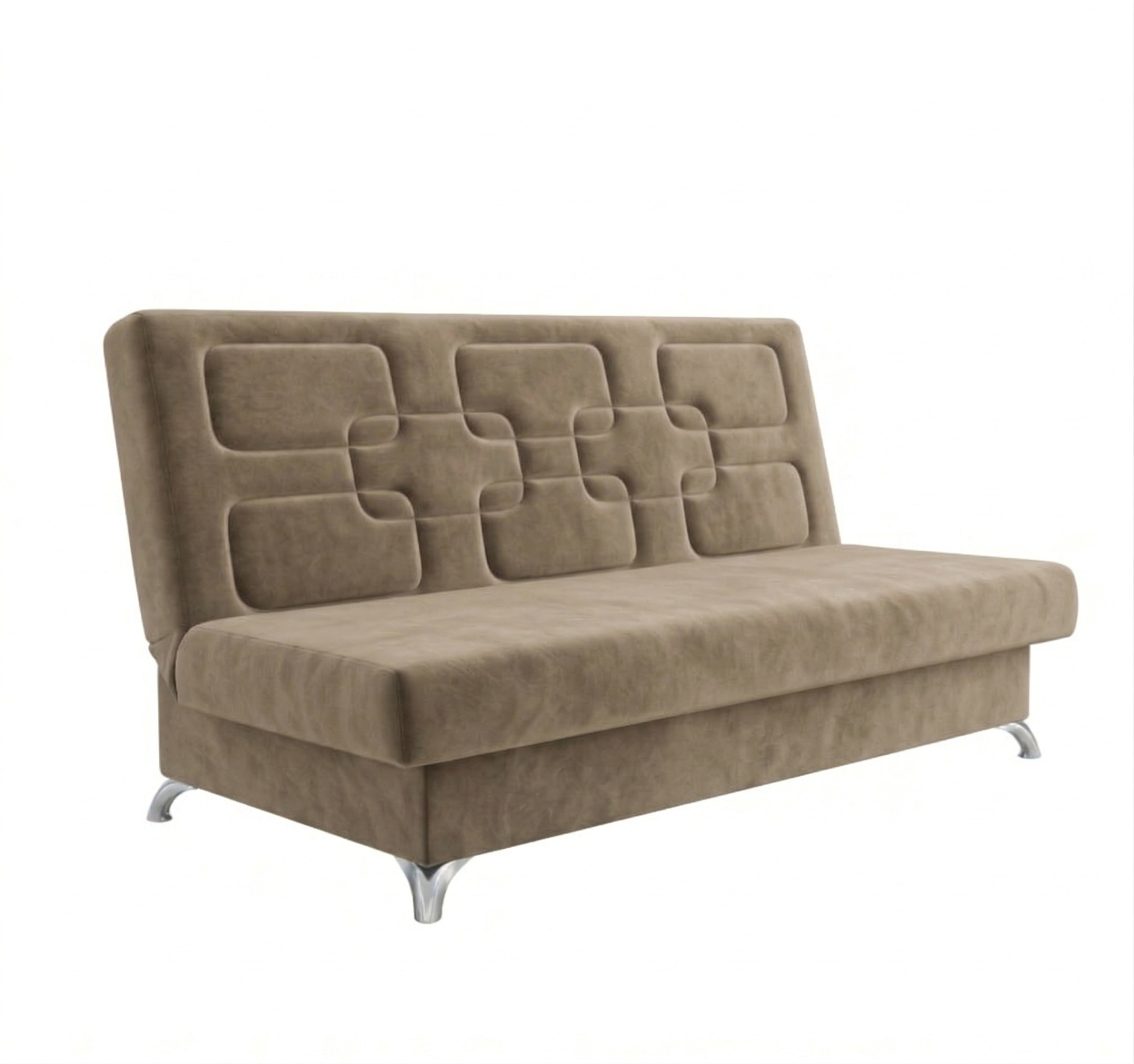 Диван Финка-5 ДК прямой Тк.Шторм 07 св.бежевый 1 кат Апогей