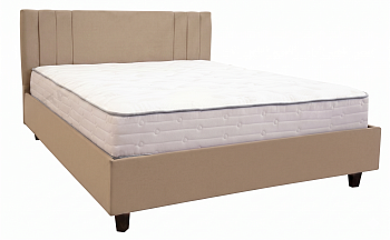 Кровать Жардин Соул (Релакс) (160*200, с ПМ (Ground 01)) светло-бежевый