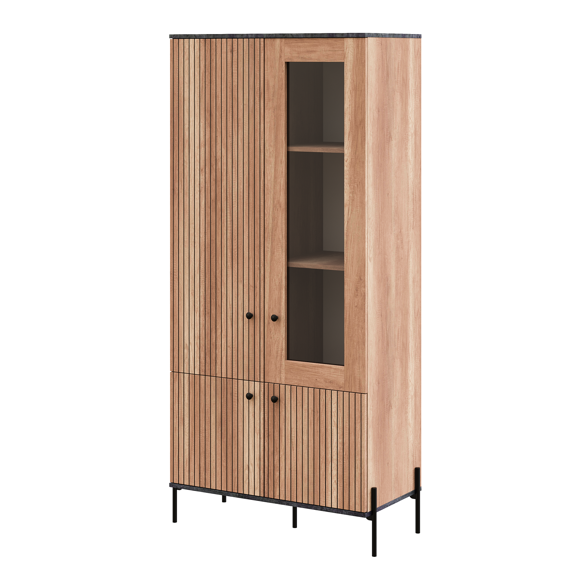 Денвер № 03 Шкаф со стеклом