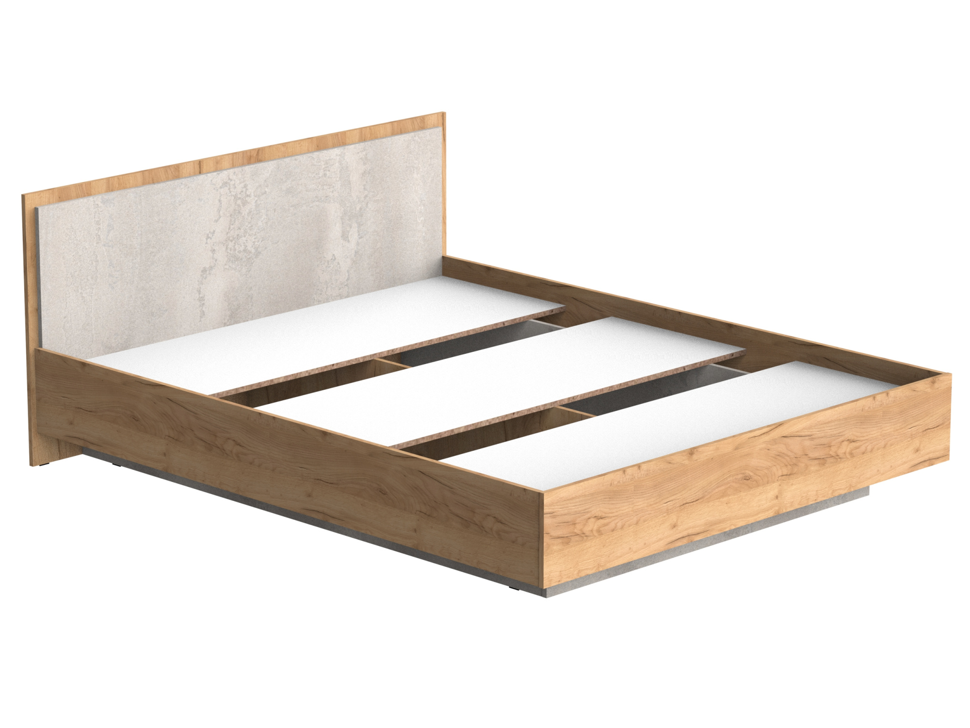 Кровать 1600 БЕНТОН 1668х800(351)х2048