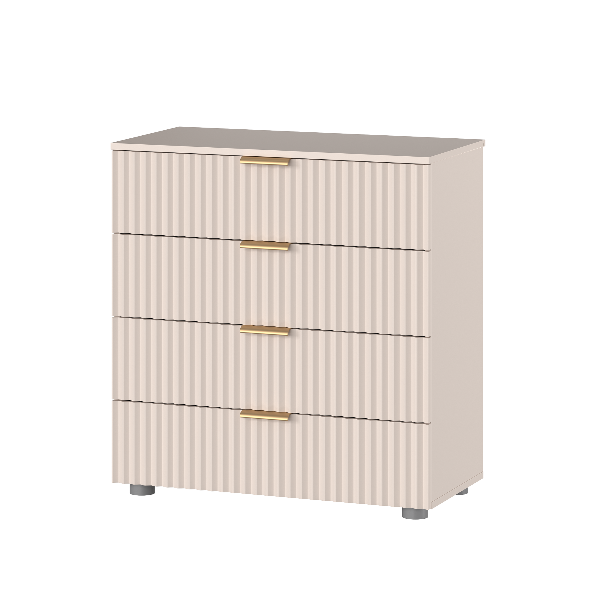 Палермо Фасад 20/02 Комод 800 4ящ  МДФ Мате 05