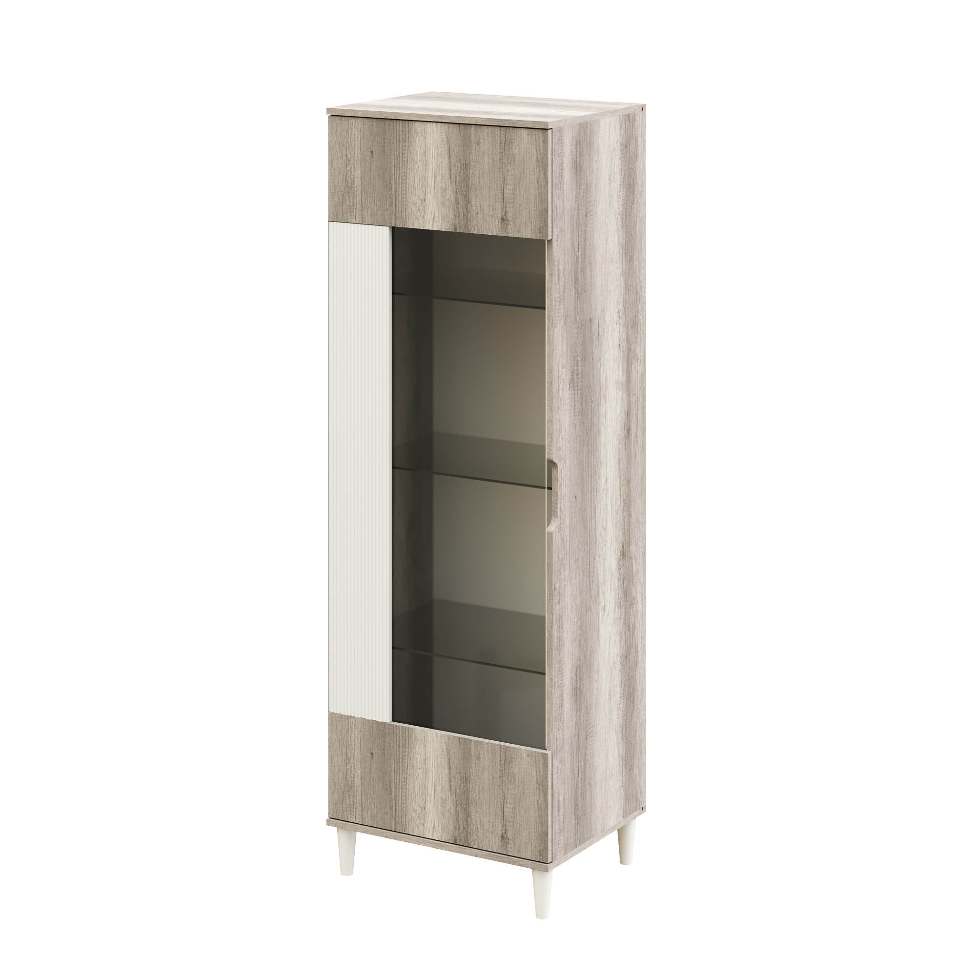 Альтера № 08 Пенал-витрина h=1800