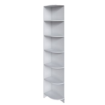 Угловое завершение Мадрид (0,25) радиусное белый