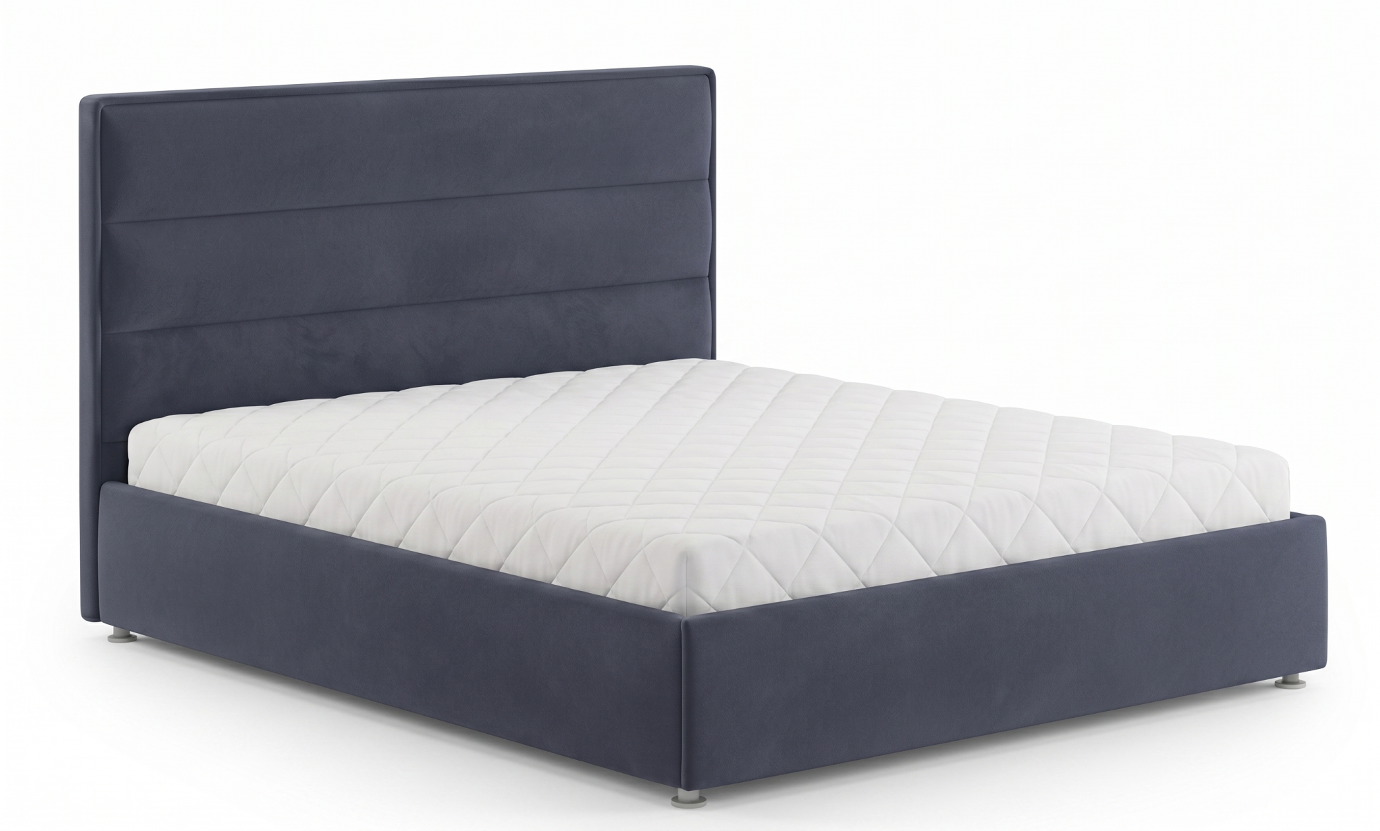 Кровать Vesta  (Релакс) (160*200, с ПМ (Модус 23)) серый