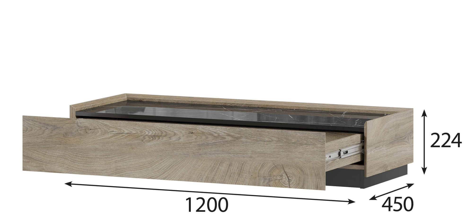 Тумба универсальная "Этна" 1200/200 ЭЛ/ПЛ