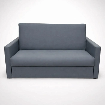 Диван прямой Парма-1 1400 Аккордеон Тк.Nicki 88 серый + Nicki 88 серый 4 кат ЭКО