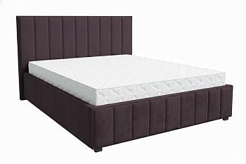 Кровать Кордова-1 1,6*2,0 с П.М. Тк. Небби 219 5 кат  Апогей