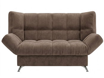 Диван Клик-кляк 8 ДК прямой Тк.Levis 5 кофе с молоком 1 кат Апогей