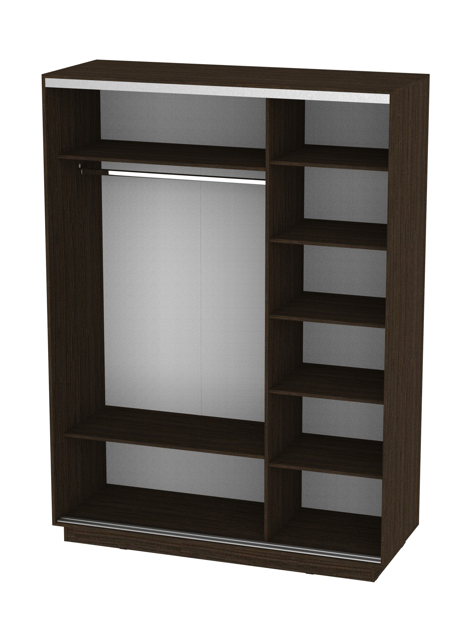 Корпус шкафа ТАНДЕМ 1816х2400х600 венге