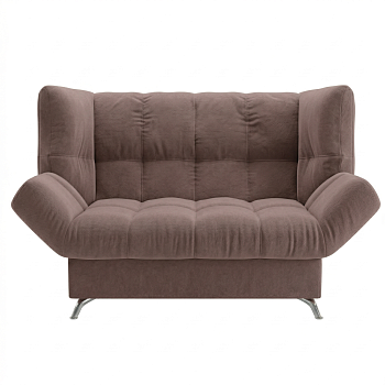 Диван Клик-кляк 8 ДК прямой Тк.Зодиак 938 коричневый 1 кат Апогей