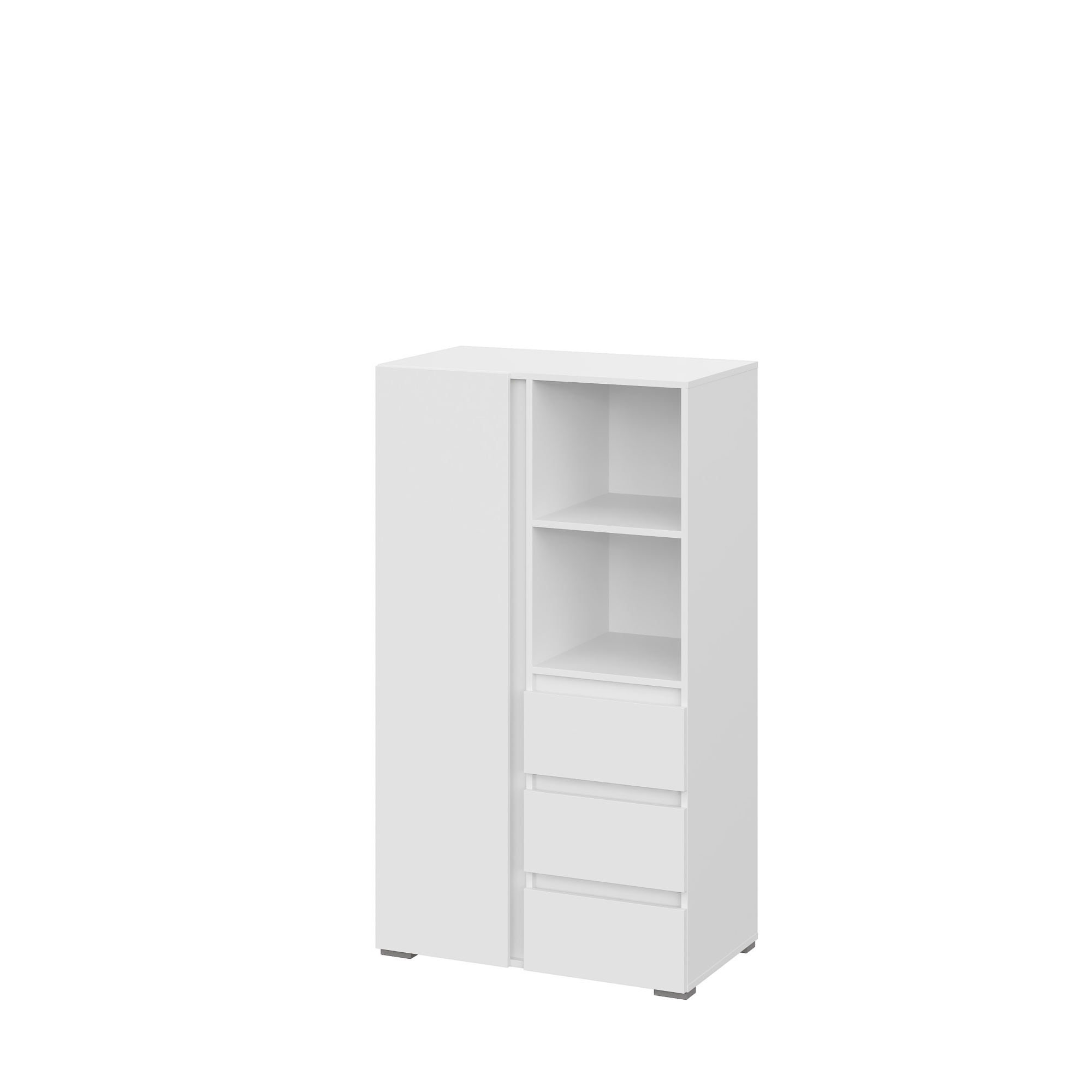 Люмо Шкаф ШК 03 802х1414х460 (БЕЛ/БЕЛ)