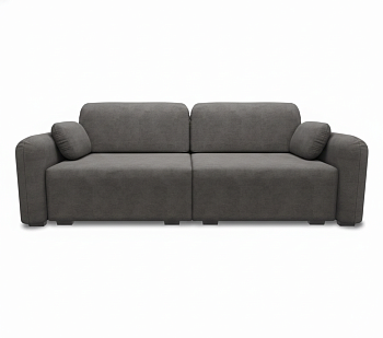 Диван Скай-2 ДК прямой Тк.Monaco 06 Grey серый 1 кат Апогей