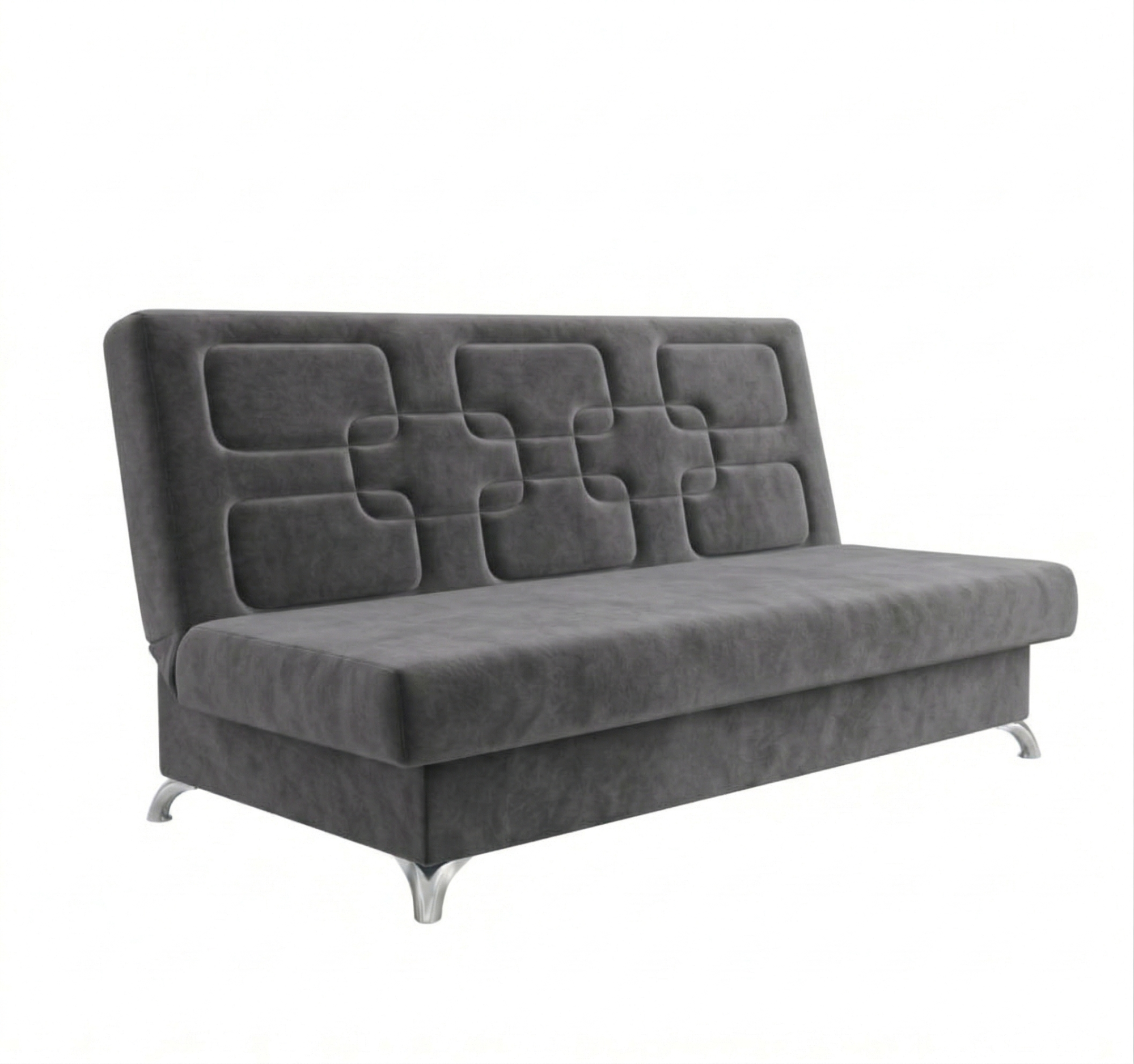 Диван Финка-5 ДК прямой Тк.Боска VL-1912-26 графитовый 1 кат Апогей