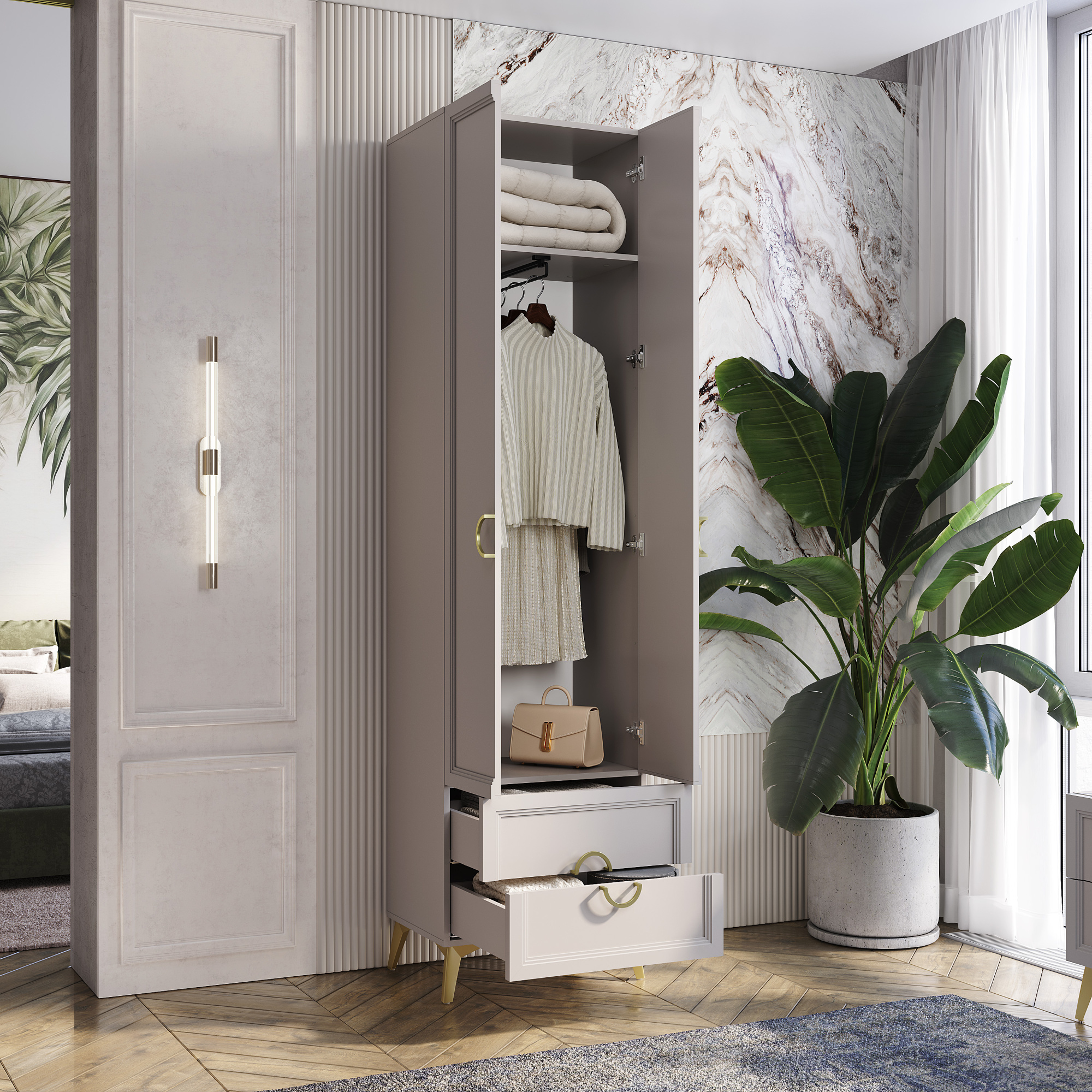 Пенал "Эстетика" ПН-04 Кашемир