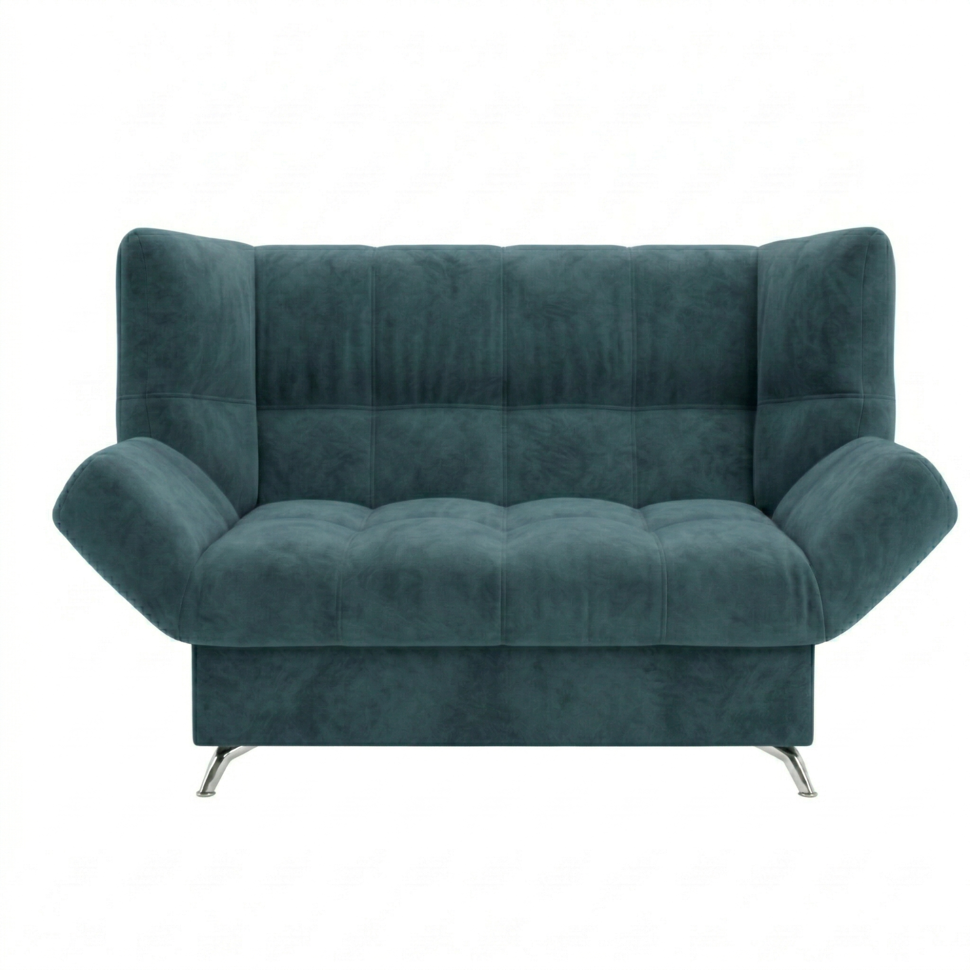 Диван Клик-кляк 8 ДК прямой Тк.SELFIE Ocean тем.изумруд 2 кат Апогей