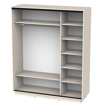 Корпус шкафа ЭЛЕГАНТА 1816х2200х600 кашемир