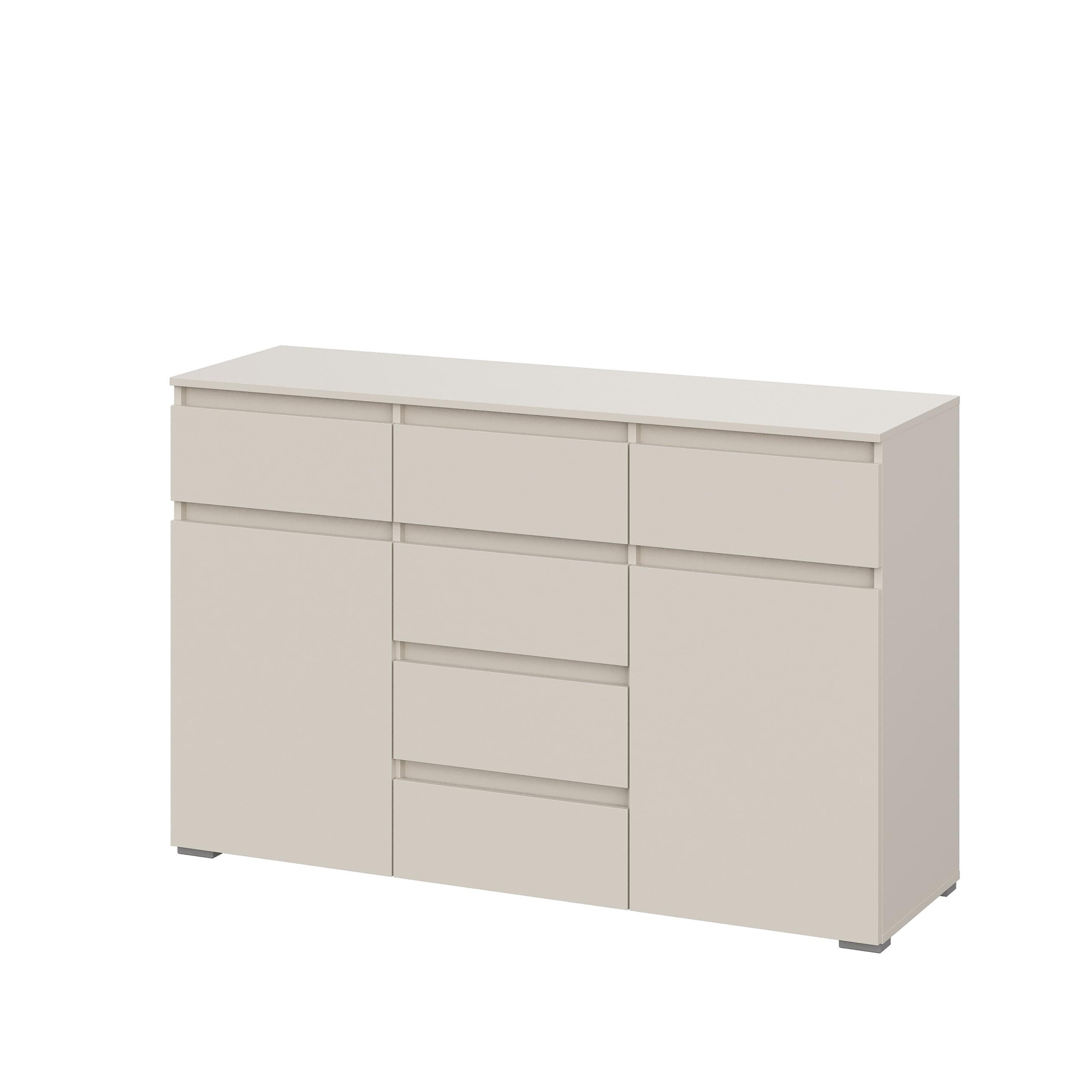 Люмо Комод КМ 05 (6 ящиков) 1502х958х460 (Кашемир)