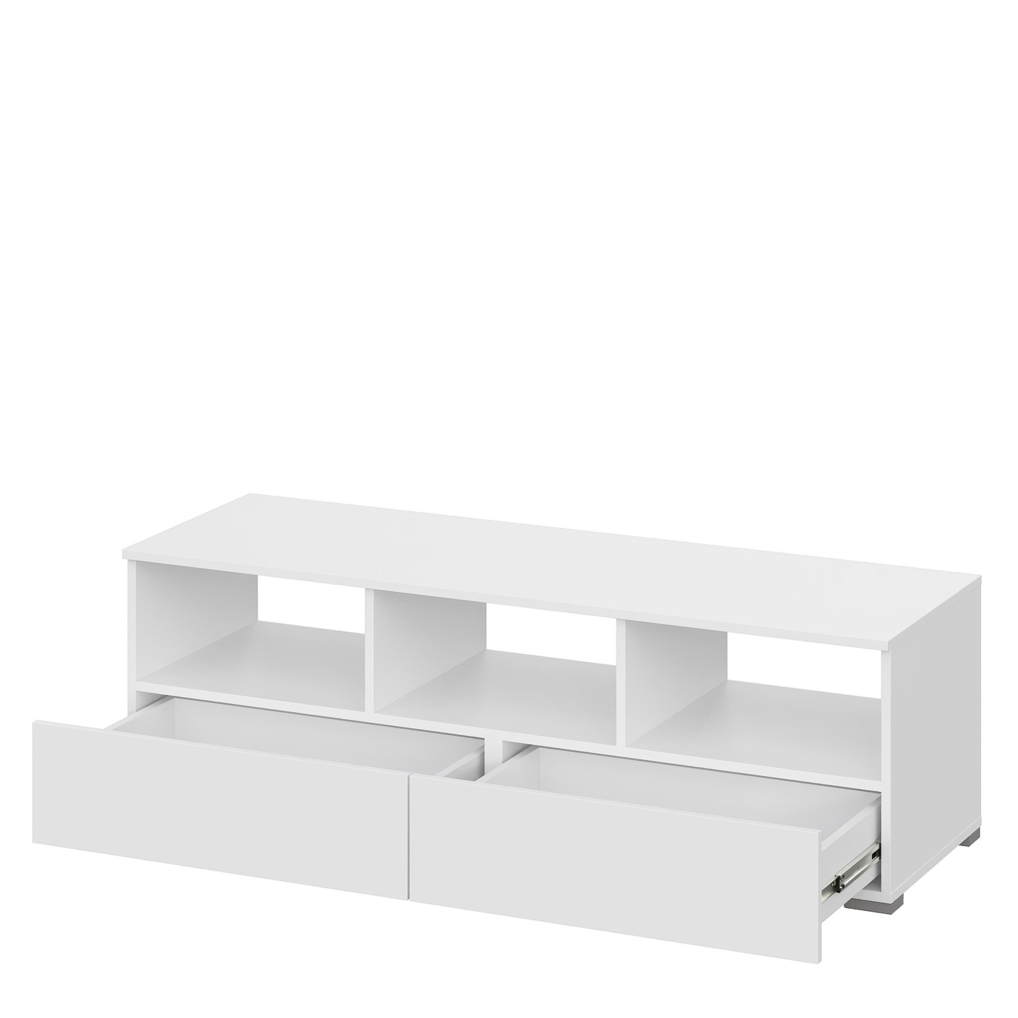 Люмо Тумба ТВ ТБ 02 1402х442х460 (БЕЛ/БЕЛ)