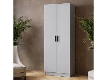 Шкаф комбинированный Ларс (0,8) без зеркала камень серый