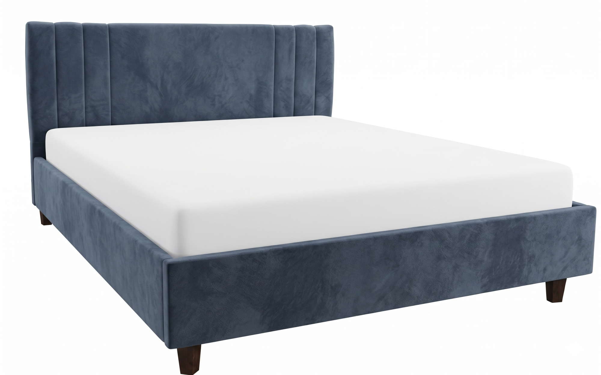 Кровать Жардин Соул (Релакс) (160*200, с ПМ (Ameli 08)) синий