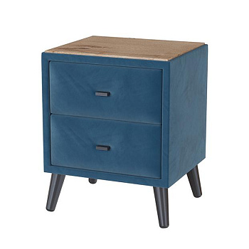 Тумба прикроватная интерьерная Пай атлантида/мдф дуб канадский