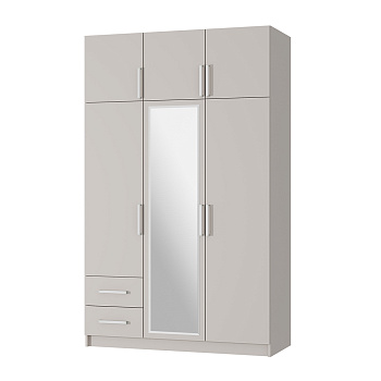 Шкаф 3-х створчатый с ящиками Кашемир