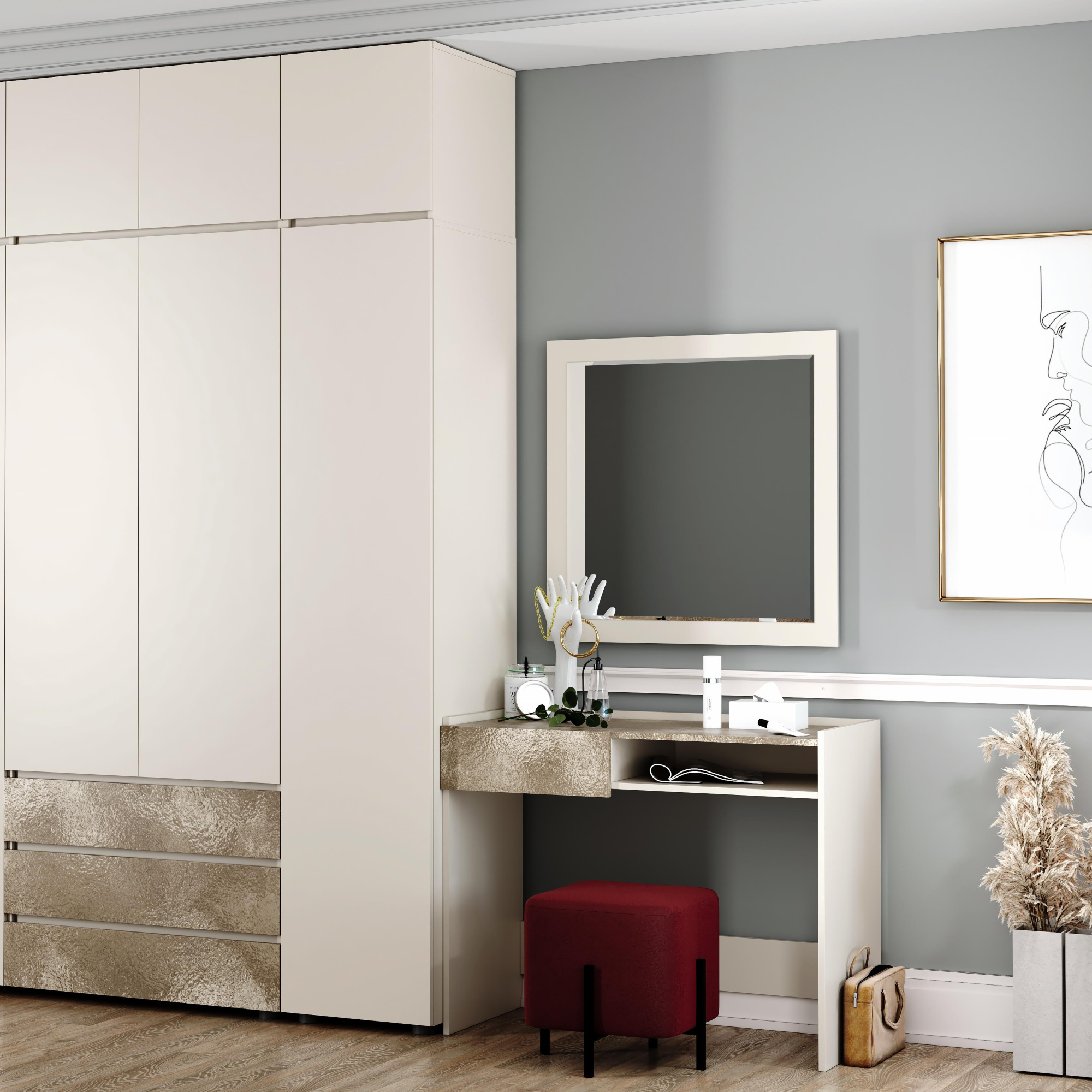 Амелия Стол туалетный