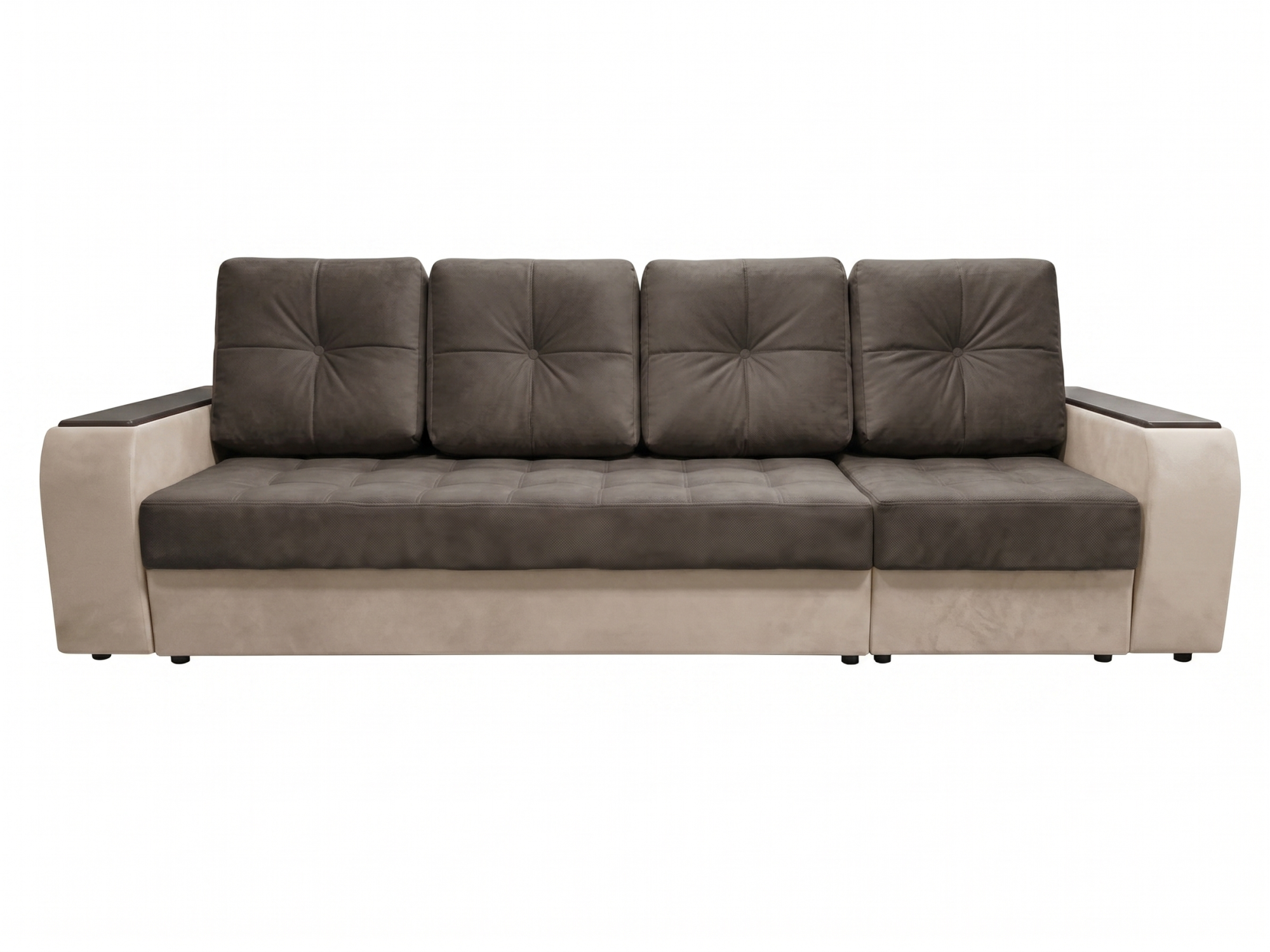 Диван Монтана Д3/Д1 Тк.Epic 80 Ash + Epic 89 4 кат ЭКО