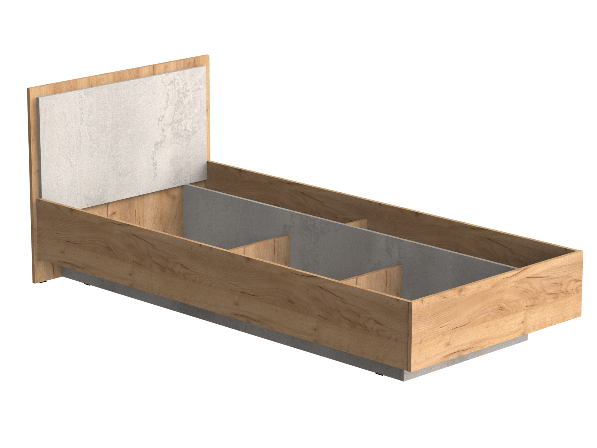 Кровать 900 БЕНТОН 968х800(351)х2048