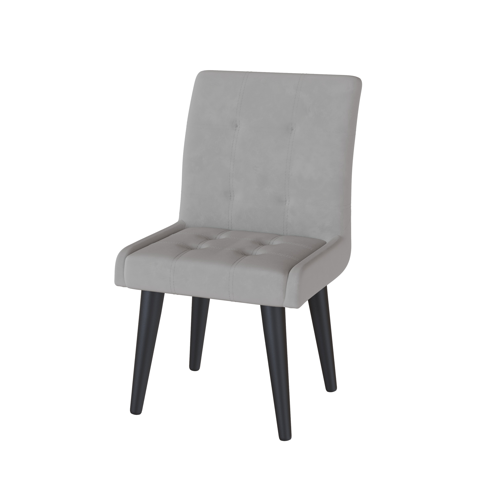 Каркас стула Гира светло-серый