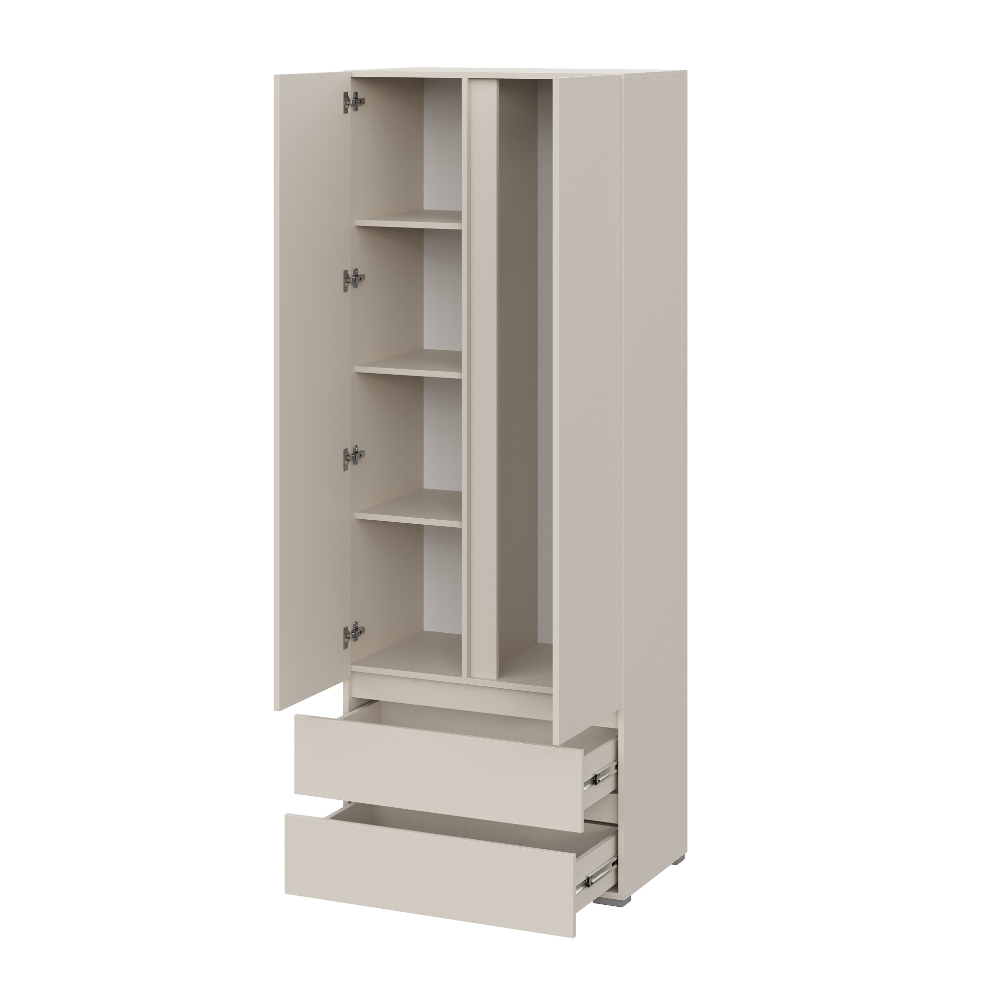 Люмо Шкаф 2-х створчатый ШК 01 800х2100х460 (Кашемир)