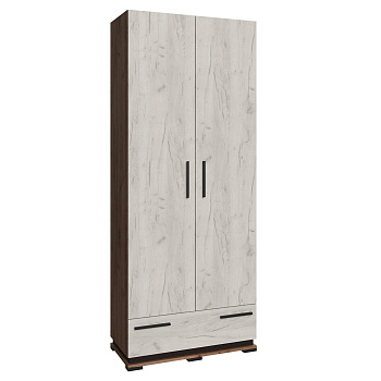 Прихожая Модена шкаф МШ-30 дуб крафт табачный/дуб крафт белый