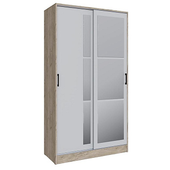 Шкаф-купе Стиль-2 1200 дуб крафт серый/камень серый