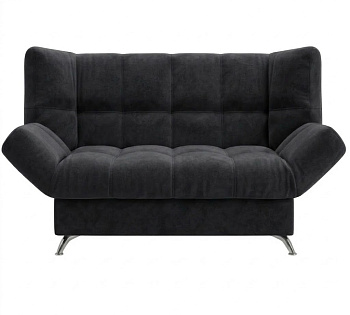 Диван Клик-кляк 8 ДК прямой Тк.Monaco 07 Grafit (абсолют) 1 кат Апогей