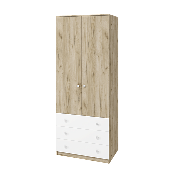 Адель Шкаф 2-дв с ящиками