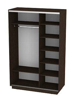 Корпус шкафа ТАНДЕМ 1416х2200х600 венге