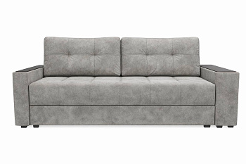 Диван Регина-17 (Прадо) ДК Венге прямой правый Тк.Суфле мокко (Вип) серо-коричневый 4 кат Регина