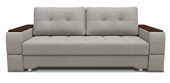 Диван Атлант-2 ДК прямой Тк.Levis 08 светло-серый 1 кат Апогей