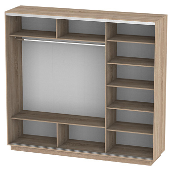 Корпус шкафа ТАНДЕМ 2400х2200х600 дуб сонома