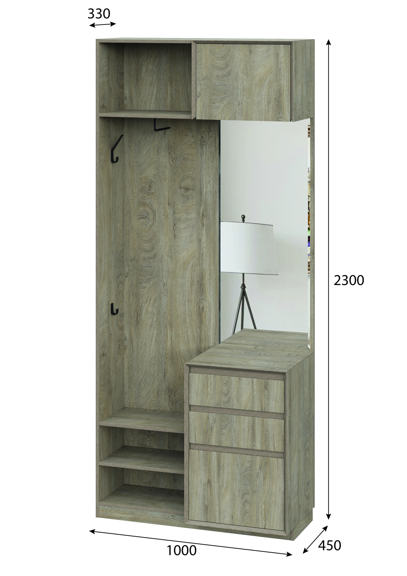 Модульная система "Этна" Прихожая 22 J-Э