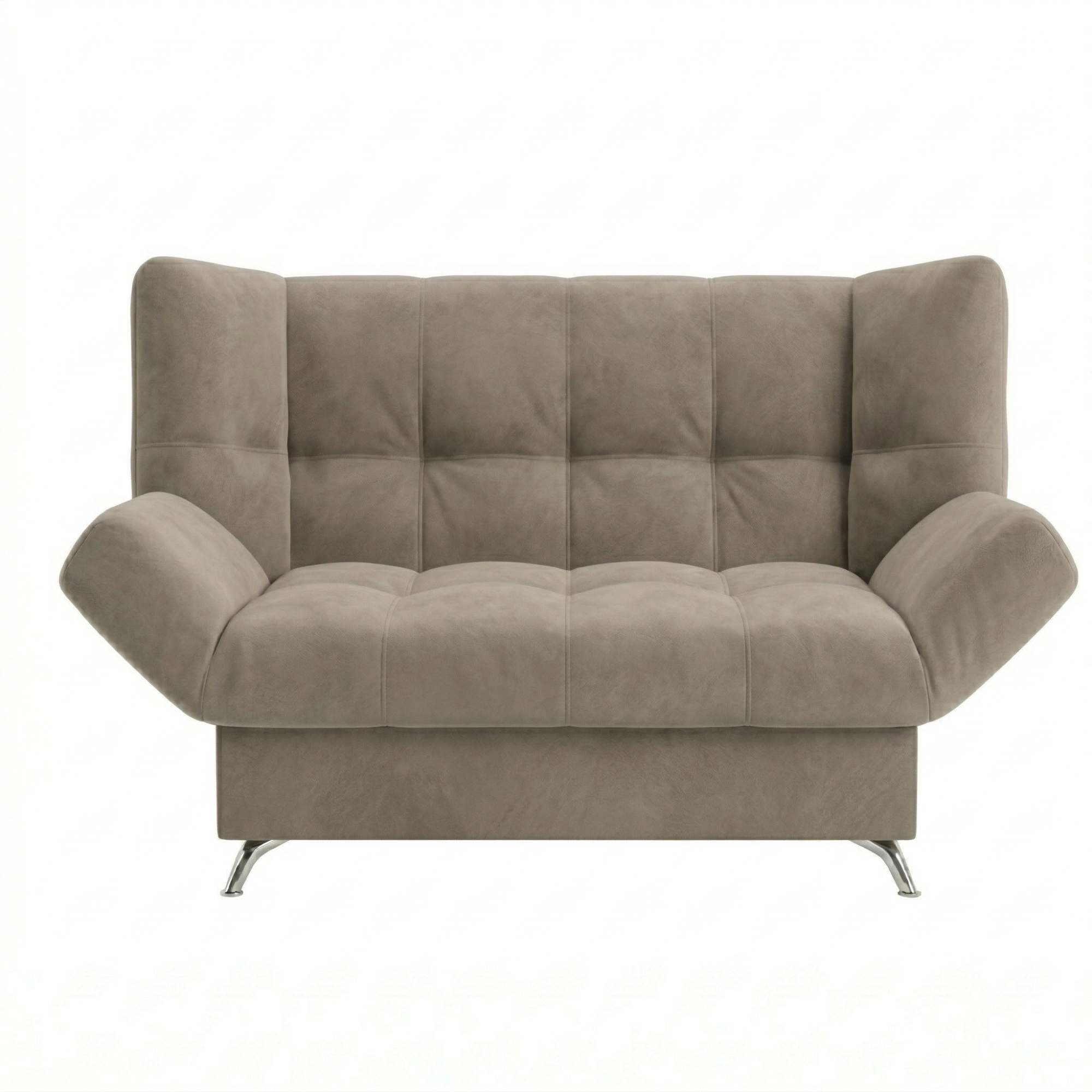 Диван Клик-кляк 8 ДК прямой Тк.Шторм 305 светло-коричневый 1 кат Апогей