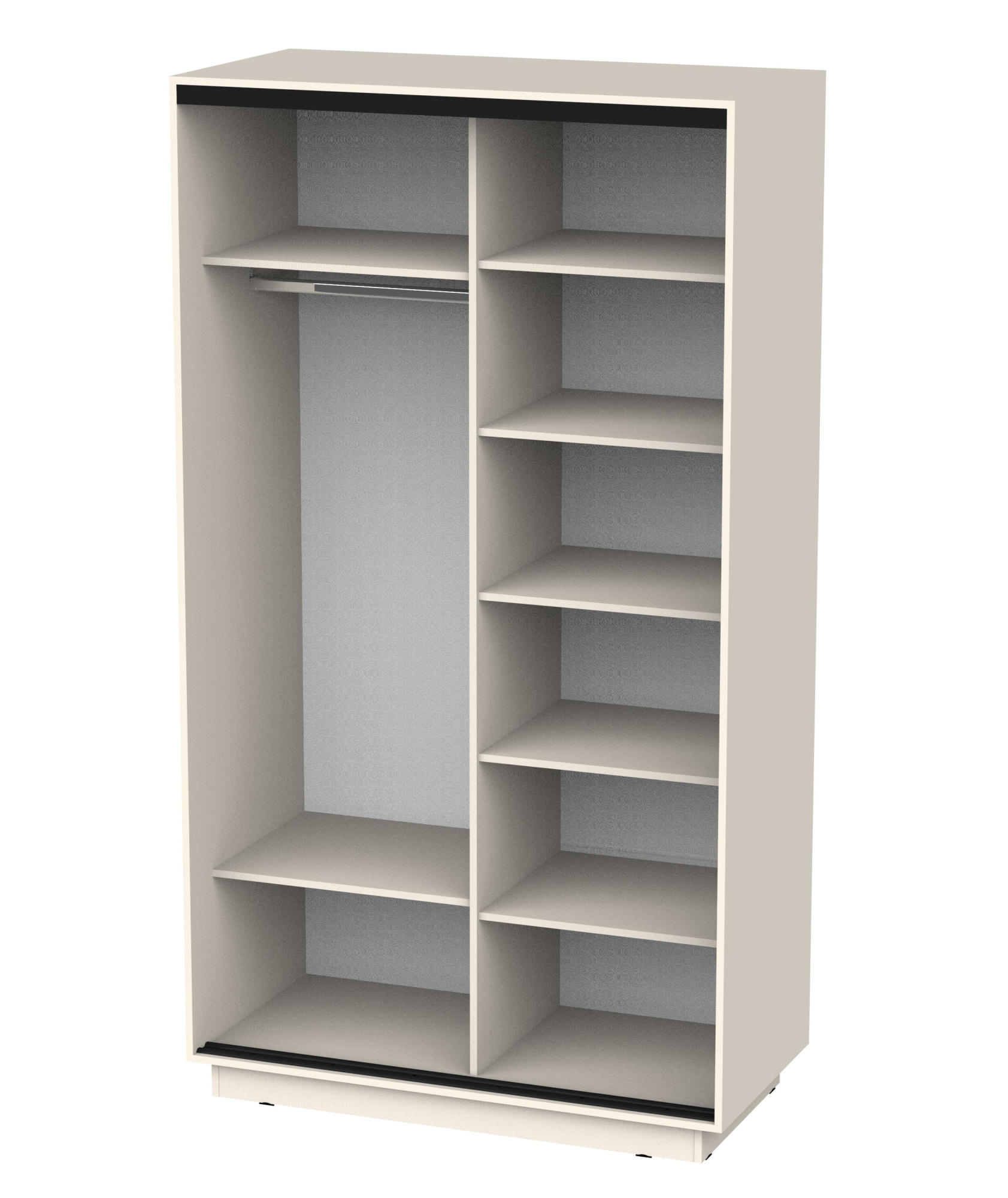 Корпус шкафа ЭЛЕГАНТА 1216х2200х600 кашемир