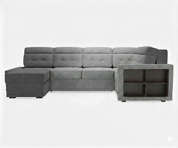 Диван угловой Мартин ДКУ-П Тк.Frisco 82 UNIQ  кат 3 Апогей