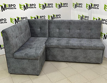 Диван угловой Визит (левый) Тк.Наполи 05 1 кат Евромебель