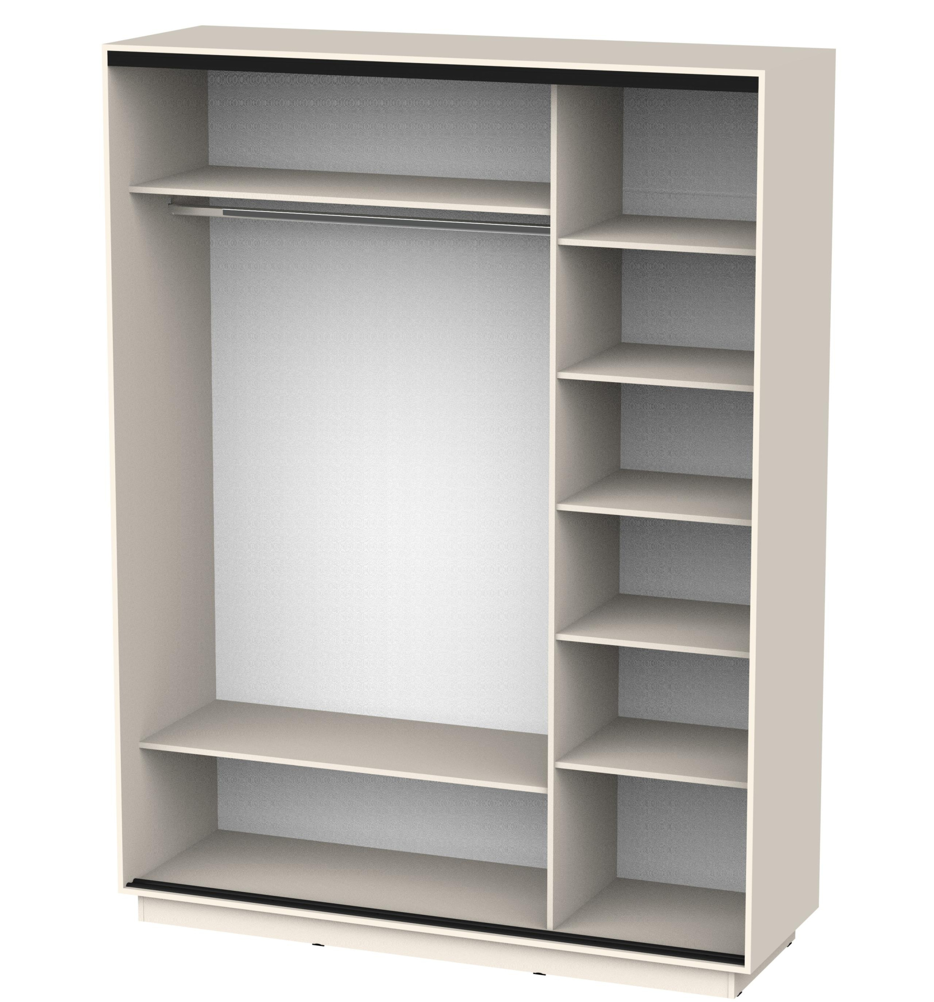 Корпус шкафа ЭЛЕГАНТА 1816х2400х600 кашемир