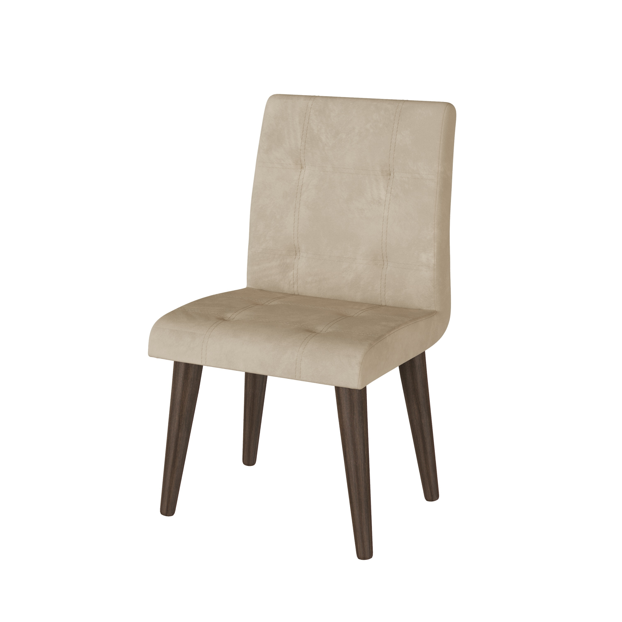 Каркас стула Лилу бежево-коричневый