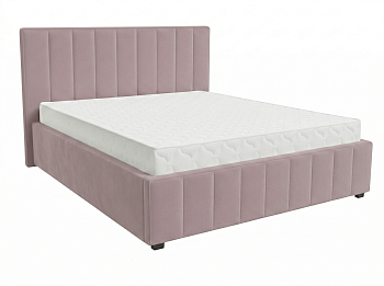 Кровать Кордова-1 1,2*2,0 с П.М. Тк. Seven 104 розовый 4 кат  Апогей