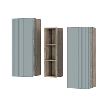 Шкаф навесной "Олива" ШКН-01 Дуб каньон/MF11