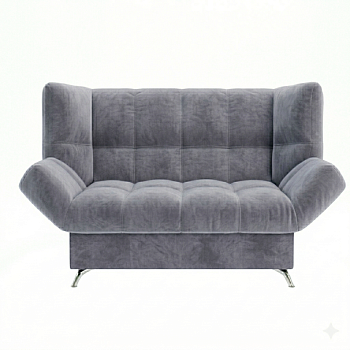 Диван Клик-кляк 8 ДК прямой Тк.CONNECT 83 UNIQ сине-серый 1 кат Апогей